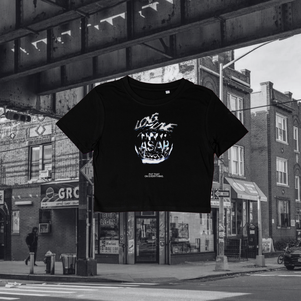 T-Shirt Crop Donna - Long Live ASAP