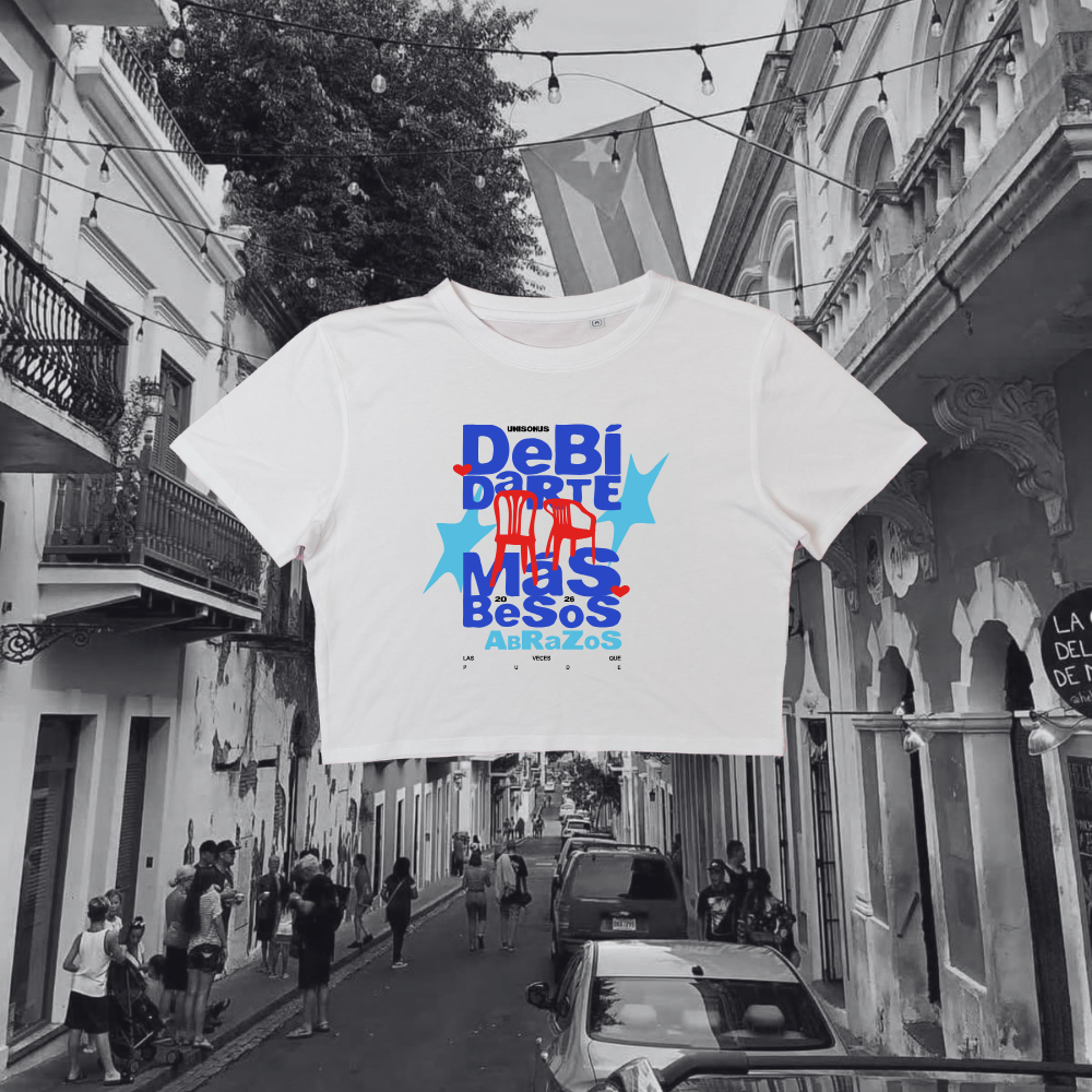 T-Shirt Crop Donna - DtMF Bad Bunny