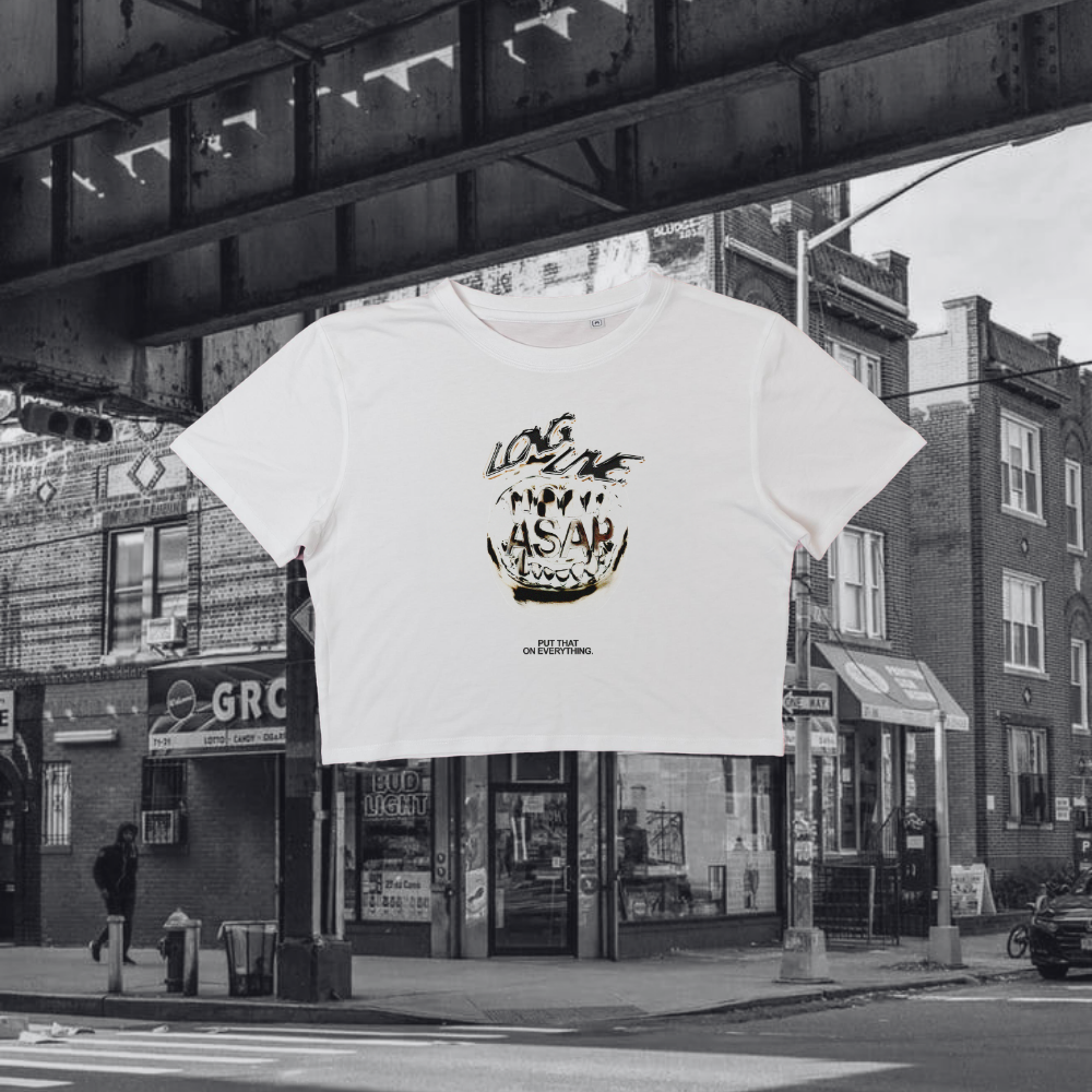 T-Shirt Crop Donna - Long Live ASAP
