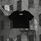 T-Shirt Crop Donna - Gradini e Lattine