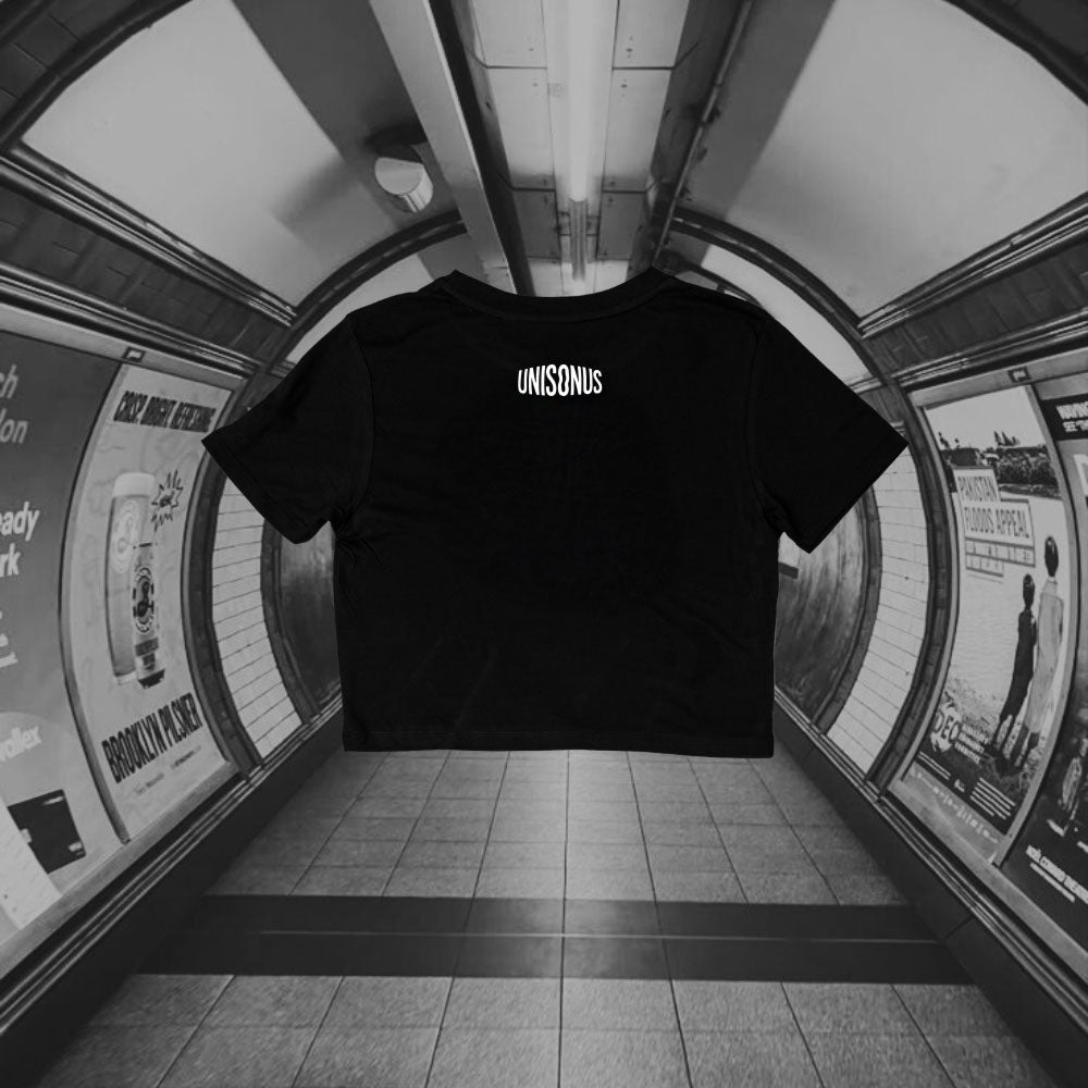 T-Shirt Crop Donna - I can see through your bullshit