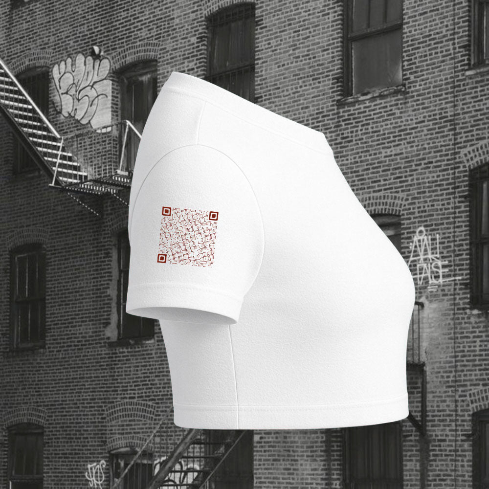 T-Shirt Crop Donna - Gradini e Lattine