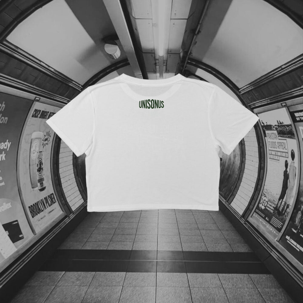 T-Shirt Crop Donna - I can see through your bullshit