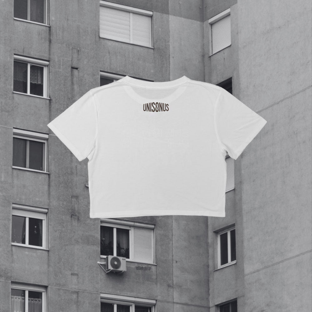 T-Shirt Crop Donna - Provincia state of mind