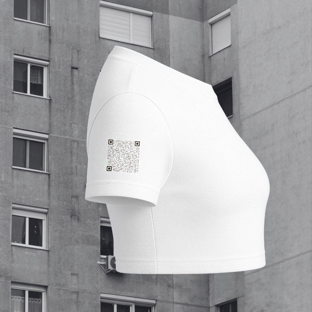 T-Shirt Crop Donna - Provincia state of mind