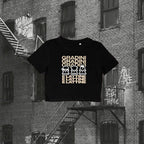 T-Shirt Crop Donna - Gradini e Lattine