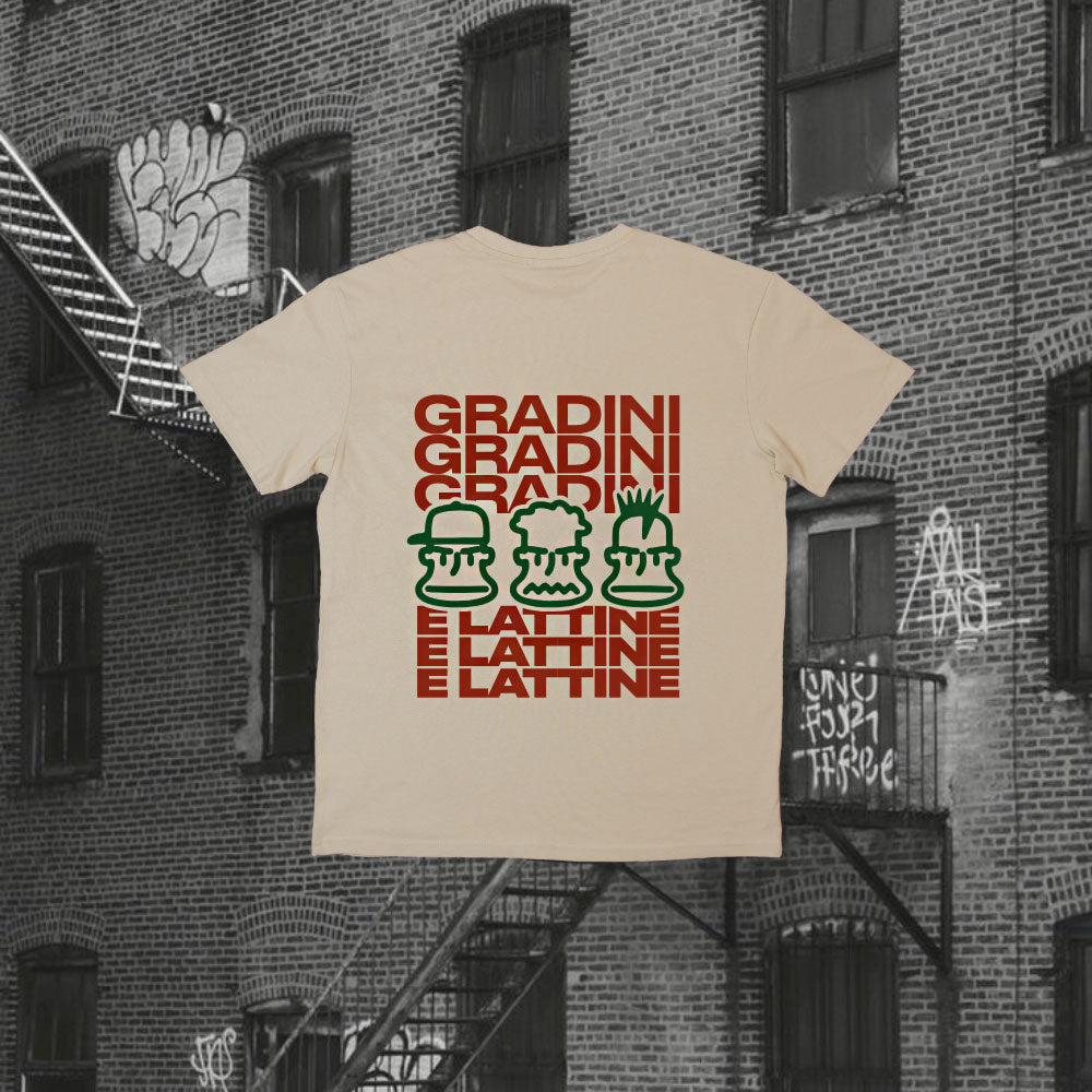 T-Shirt Unisex - Gradini e Lattine