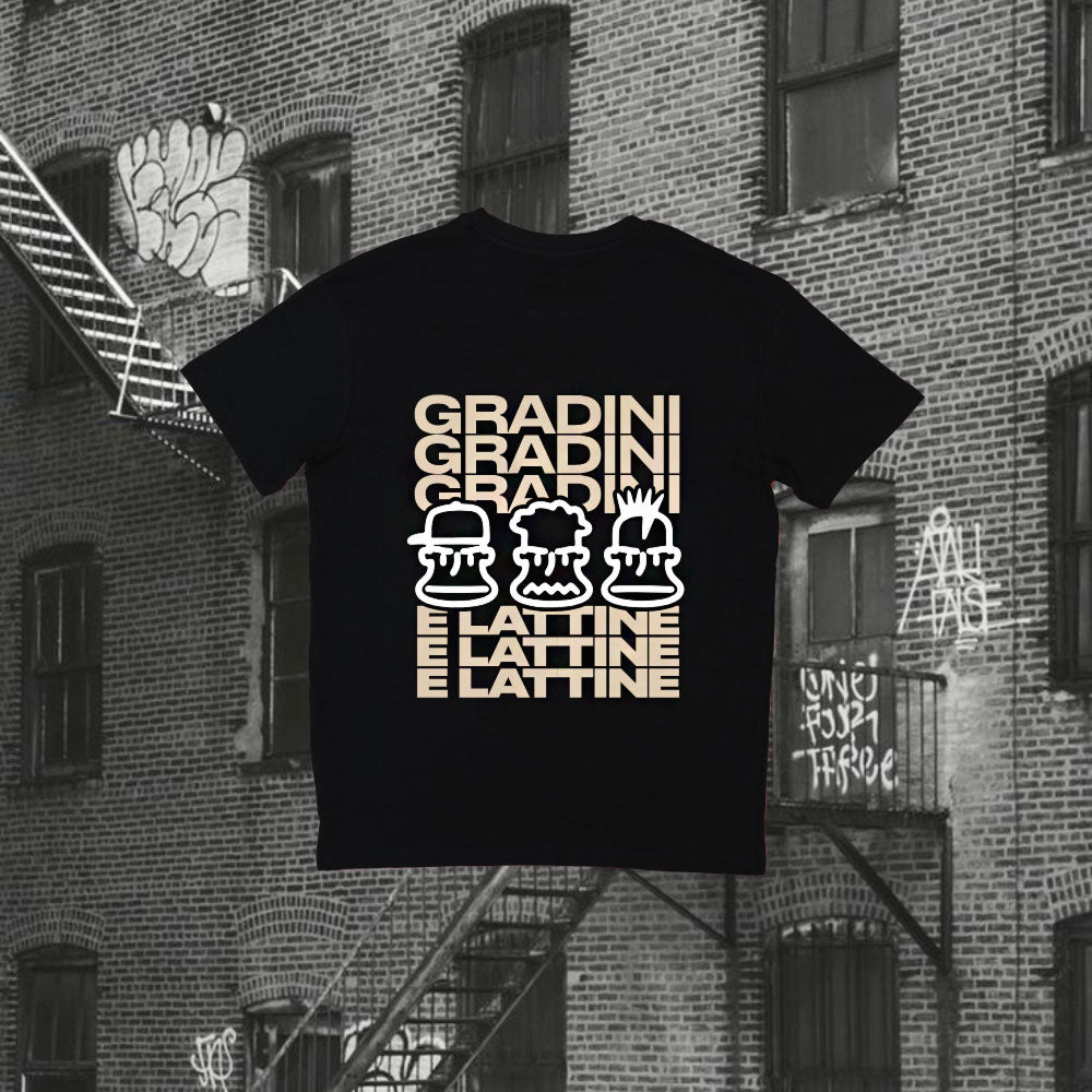 T-Shirt Unisex - Gradini e Lattine